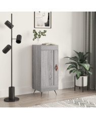 Buffet Sonoma gris 34,5x34x90 cm Bois d'ingénierie | Mobilier & Déco