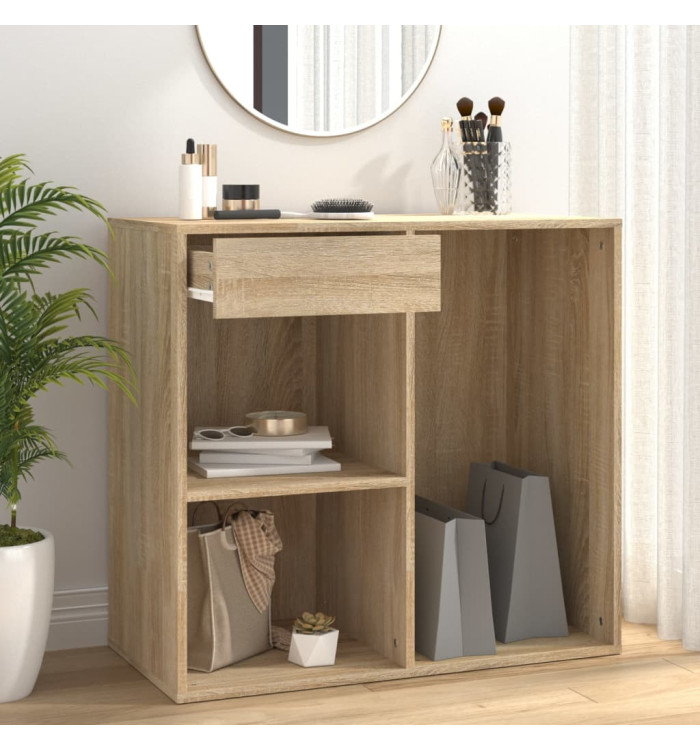 Armoire cosmétique Chêne sonoma 80x40x75 cm Bois d'ingénierie | Mobilier & Déco