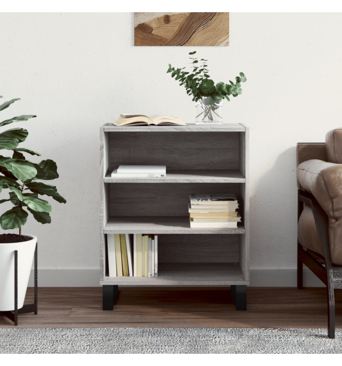 Buffet sonoma gris 57x35x70 cm bois d'ingénierie | Mobilier & Déco