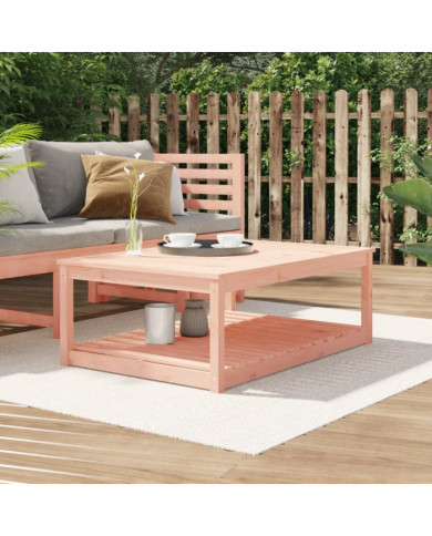 Table de jardin 121x82,5x45 cm bois massif de douglas | Mobilier & Déco