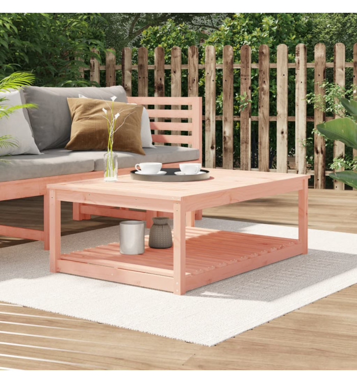 Table de jardin 121x82,5x45 cm bois massif de douglas | Mobilier & Déco