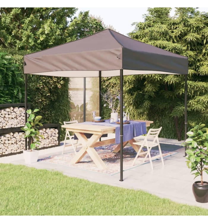 Tente de réception pliable Taupe 3x3 m | Mobilier & Déco