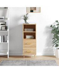 Buffet Chêne sonoma 34,5x34x90 cm Bois d'ingénierie | Mobilier & Déco