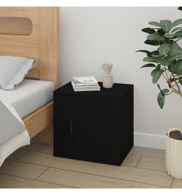 Table de chevet Noir 50x39x47 cm | Mobilier & Déco