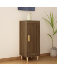 Buffet Chêne marron 34,5x34x90 cm Bois d'ingénierie | Mobilier & Déco