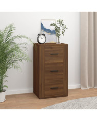 Buffet Chêne marron 40x33x70 cm Bois d'ingénierie | Mobilier & Déco
