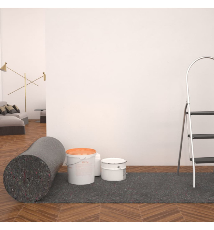 Bâche de protection contre peinture 50 m 180 g/m² Gris | Mobilier & Déco