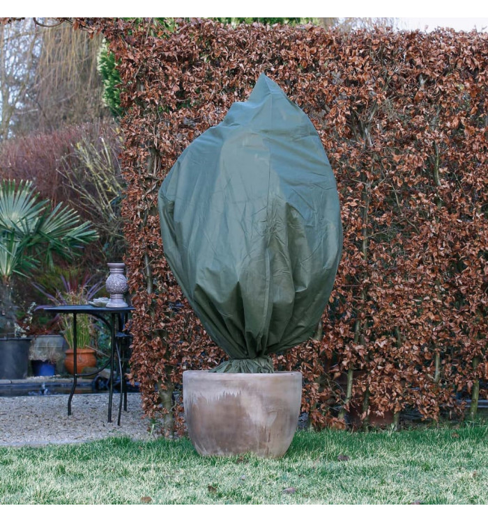 Nature Couvertures polaire d'hiver 2 pcs 50 g/m² 150x75 cm vert | Mobilier & Déco