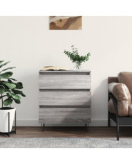 Buffet Sonoma gris 60x35x70 cm Bois d'ingénierie | Mobilier & Déco