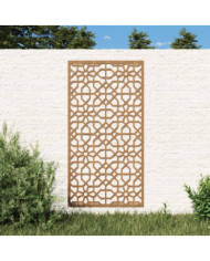 Décoration murale jardin 105x55cm acier corten design mauresque | Mobilier & Déco
