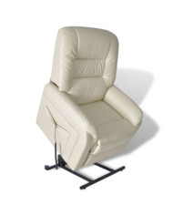 Fauteuil inclinable TV Beige Similicuir | Mobilier & Déco