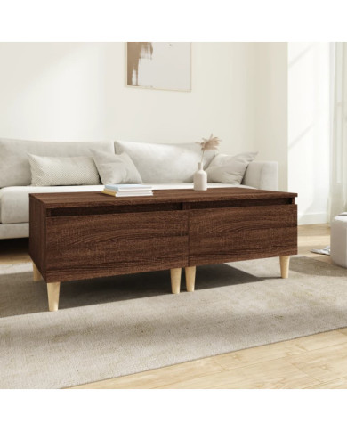 Tables d'appoint 2 pcs Chêne marron 50x46x35 cm Bois ingénierie | Mobilier & Déco
