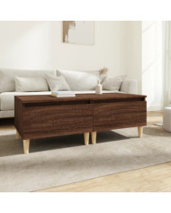 Tables d'appoint 2 pcs Chêne marron 50x46x35 cm Bois ingénierie | Mobilier & Déco