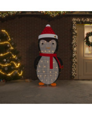 Décoration de Noël pingouin à LED Tissu de luxe 180 cm | Mobilier & Déco