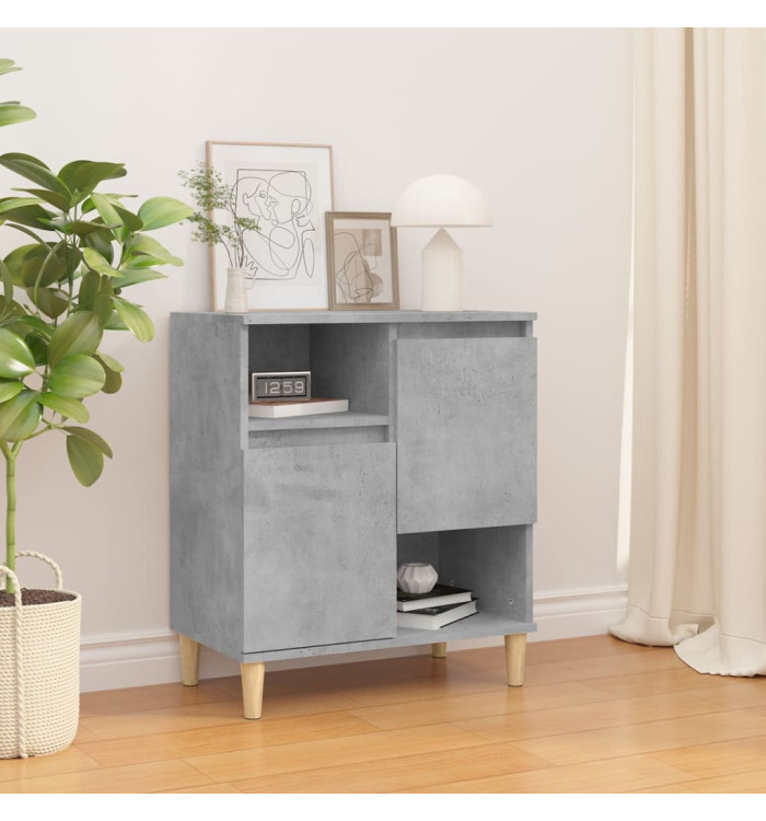 Buffet Gris béton 60x35x70 cm Bois d'ingénierie | Mobilier & Déco