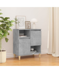 Buffet Gris béton 60x35x70 cm Bois d'ingénierie | Mobilier & Déco