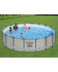 Bestway Piscine Power Steel 549x122 cm | Mobilier & Déco