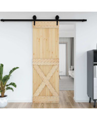 Porte NARVIK 70x210 cm bois massif de pin | Mobilier & Déco