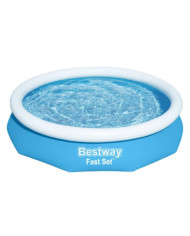 Bestway Piscine ronde Fast Set 305x66 cm Bleu | Mobilier & Déco