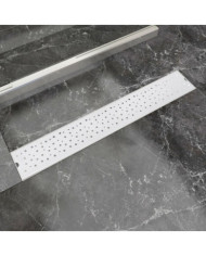 Drain de douche linéaire 730 x 140 mm Acier inoxydable | Mobilier & Déco