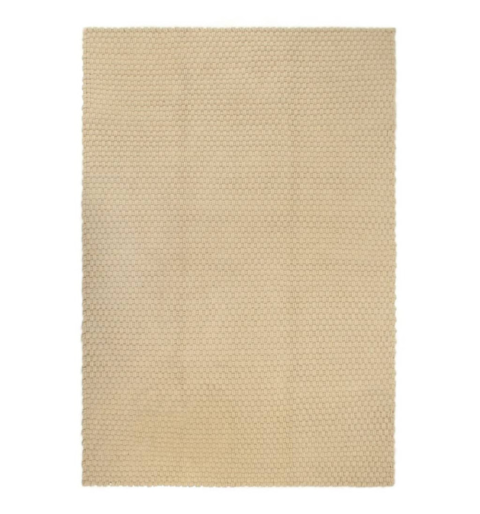 Tapis rectangulaire Naturel 160x230 cm Coton | Mobilier & Déco