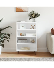 Buffet haut blanc 57x35x90 cm bois d'ingénierie | Mobilier & Déco