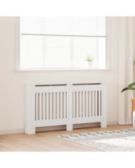 Cache-radiateur 152 cm MDF Blanc | Mobilier & Déco