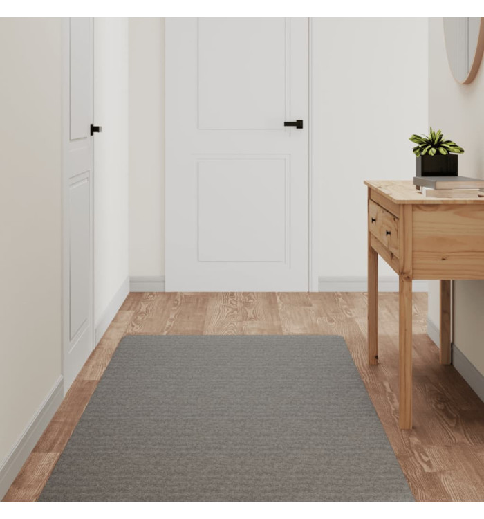 Tapis de couloir gris 80x180 cm | Mobilier & Déco