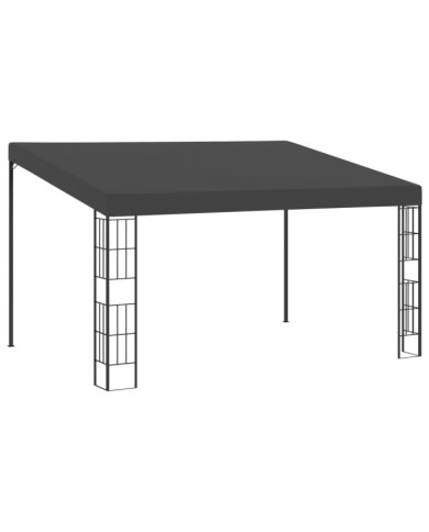 Belvédère mural 3x4 m Anthracite Tissu | Mobilier & Déco