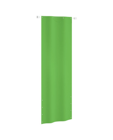 Écran de balcon Vert clair 80x240 cm Tissu Oxford | Mobilier & Déco