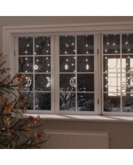 Guirlande lumineuse étoile et lune avec télécommande 138 LED | Mobilier & Déco