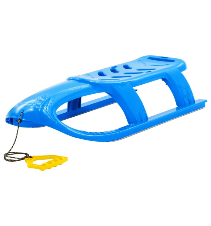 Traîneau pour enfants Bleu 102,5x40x23 cm Polypropylène | Mobilier & Déco
