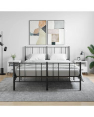 Tables de chevet 2 pcs blanc brillant 40x35x47,5 cm | Mobilier & Déco
