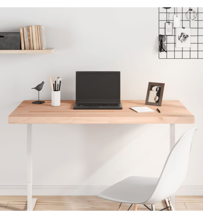 Dessus de bureau 110x60x4 cm bois massif de hêtre | Mobilier & Déco