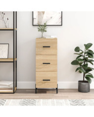 Buffet Chêne sonoma 34,5x34x90 cm Bois d'ingénierie | Mobilier & Déco