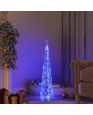 Cône lumineux décoratif à LED Acrylique Bleu 90 cm | Mobilier & Déco