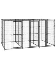 Chenil extérieur Acier 7,26 m² | Mobilier & Déco
