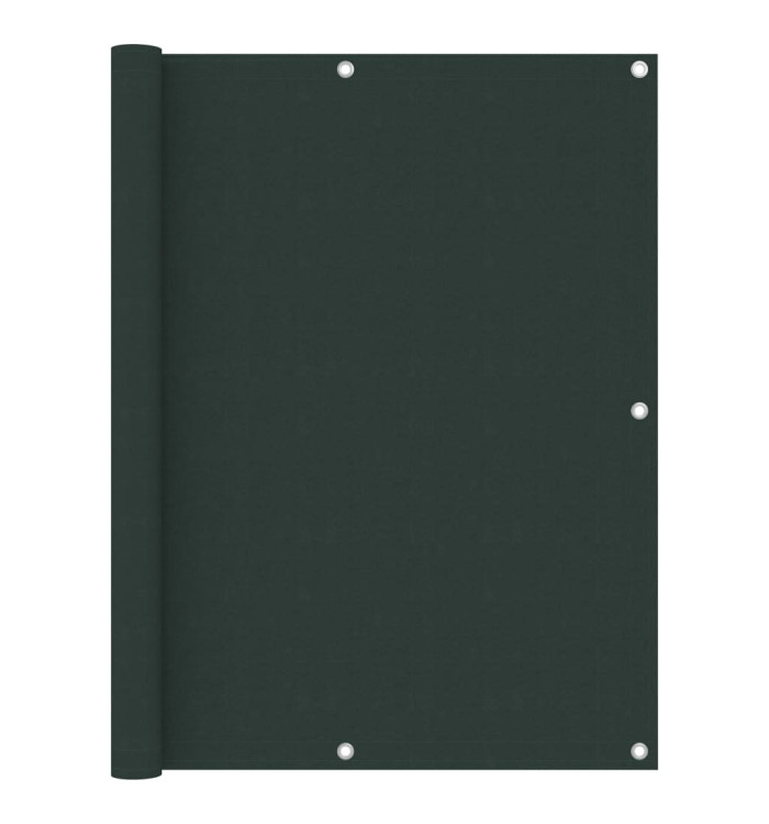 Écran de balcon Vert foncé 120x300 cm Tissu Oxford | Mobilier & Déco