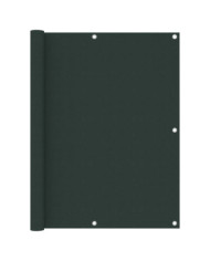 Écran de balcon Vert foncé 120x300 cm Tissu Oxford | Mobilier & Déco