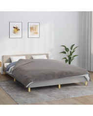 Couverture lestée avec housse Gris 200x225 cm 13 kg Tissu | Mobilier & Déco