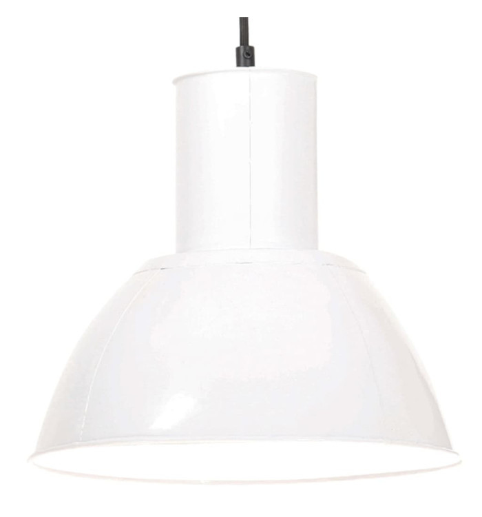 Lampe suspendue 25 W Blanc Rond 28,5 cm E27 | Mobilier & Déco
