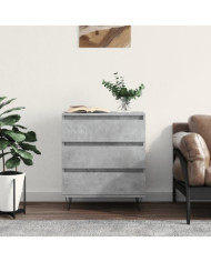 Buffet Gris béton 60x35x70 cm Bois d'ingénierie | Mobilier & Déco