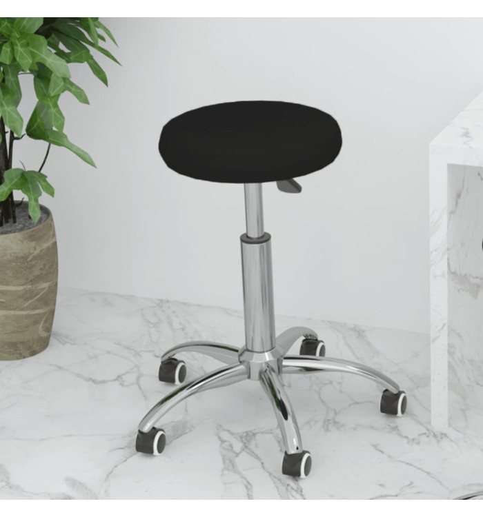 Chaise pivotante de bureau Noir Similicuir | Mobilier & Déco