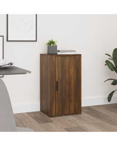 Buffet Chêne marron 40x33x70 cm Bois d'ingénierie | Mobilier & Déco