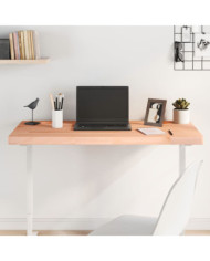 Dessus de bureau 100x50x4 cm bois massif de hêtre | Mobilier & Déco
