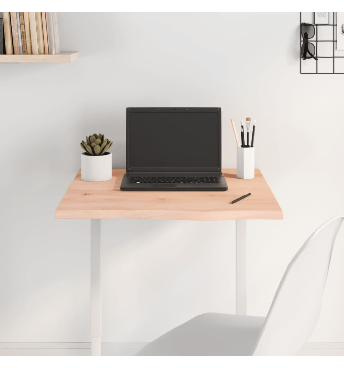 Dessus de table 60x60x2 cm bois de chêne massif non traité | Mobilier & Déco