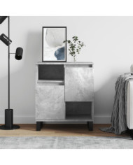 Buffet Gris béton 60x35x70 cm Bois d'ingénierie | Mobilier & Déco