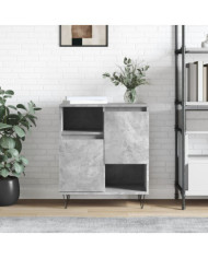 Buffet Gris béton 60x35x70 cm Bois d'ingénierie | Mobilier & Déco