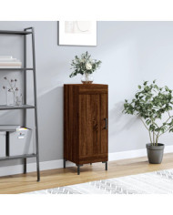 Buffet Chêne marron 34,5x34x90 cm Bois d'ingénierie | Mobilier & Déco