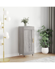 Buffet Sonoma gris 34,5x34x90 cm Bois d'ingénierie | Mobilier & Déco